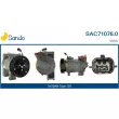 Compresseur, climatisation SANDO [SAC71076.0]