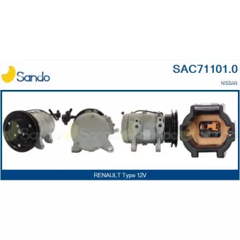 Compresseur, climatisation SANDO OEM 9260056G11