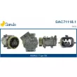 Compresseur, climatisation SANDO [SAC71118.1]
