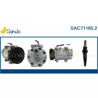 Compresseur, climatisation SANDO OEM 7701499844