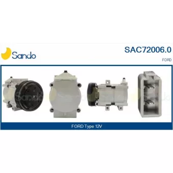 Compresseur, climatisation SANDO OEM 94BW19D629CB