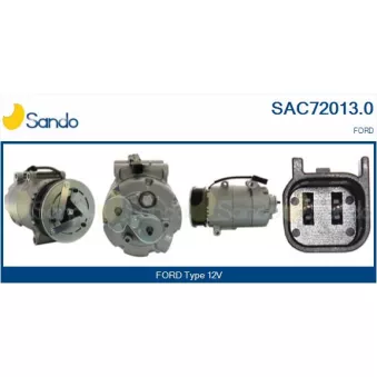 Compresseur, climatisation SANDO OEM 1445855