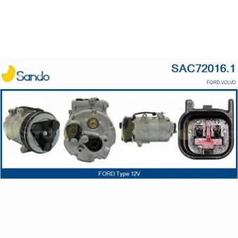 Compresseur, climatisation SANDO OEM 8603230