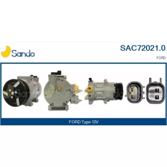 Compresseur, climatisation SANDO OEM 2015362