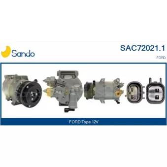 Compresseur, climatisation SANDO OEM 2015362