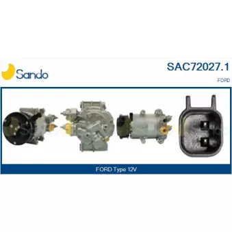 Compresseur, climatisation SANDO OEM AV1119D629BB
