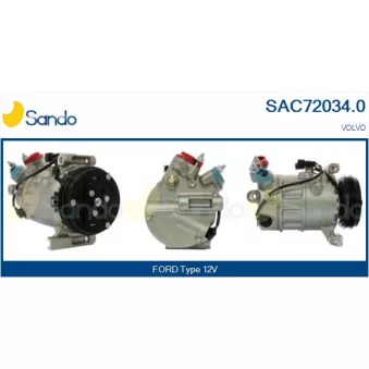 Compresseur, climatisation SANDO OEM 31315453