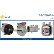 Compresseur, climatisation SANDO [SAC72045.0]