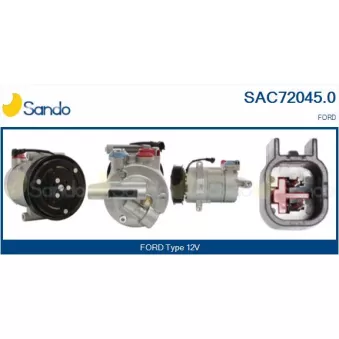 Compresseur, climatisation SANDO OEM 1578424