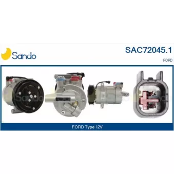 Compresseur, climatisation SANDO OEM 1578424
