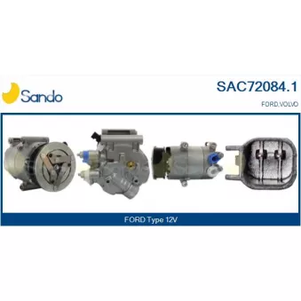 Compresseur, climatisation SANDO OEM AV6N19D629AC