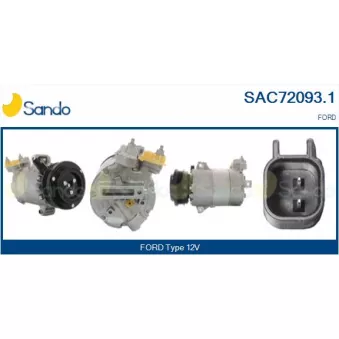 Compresseur, climatisation SANDO OEM 2032318