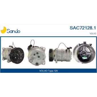 Compresseur, climatisation SANDO OEM 8601535