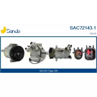 Compresseur, climatisation SANDO OEM 36002132