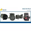 SANDO SAC72176.2 - Compresseur, climatisation