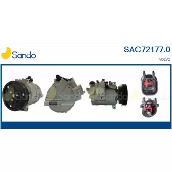 Compresseur, climatisation SANDO OEM 36001663
