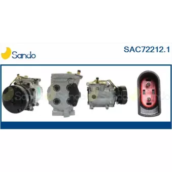 Compresseur, climatisation SANDO OEM 1044198