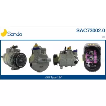 Compresseur, climatisation SANDO OEM 3D0820803P