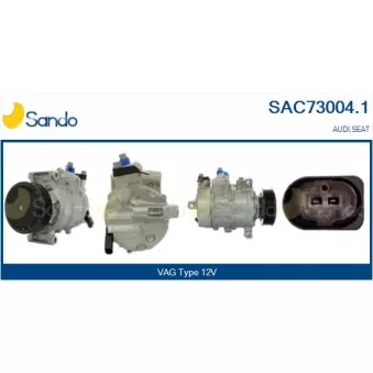 Compresseur, climatisation SANDO OEM 8E0260805CB