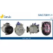 SANDO SAC73011.1 - Compresseur, climatisation