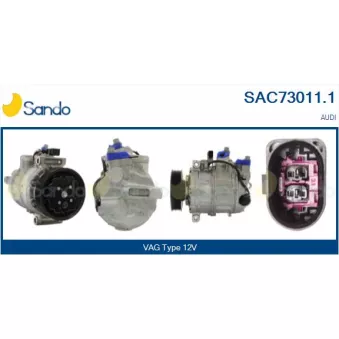 Compresseur, climatisation SANDO OEM 4e0260805e