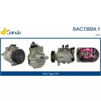 Compresseur, climatisation SANDO OEM 8E0260805AS
