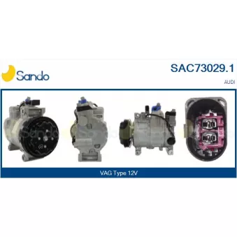 Compresseur, climatisation SANDO OEM 8E0260805R