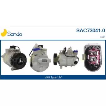 Compresseur, climatisation SANDO OEM 8E0260805F