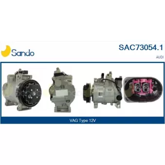 Compresseur, climatisation SANDO OEM 4B0260805J