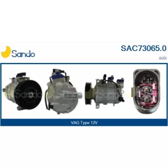 Compresseur, climatisation SANDO OEM 8T0260805Q