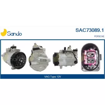 Compresseur, climatisation SANDO OEM 95512601111
