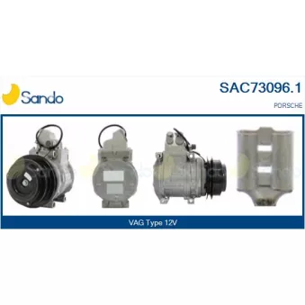 Compresseur, climatisation SANDO SAC73096.1
