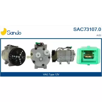 Compresseur, climatisation SANDO OEM 4A0260805AB