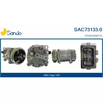 Compresseur, climatisation SANDO OEM 701820805R