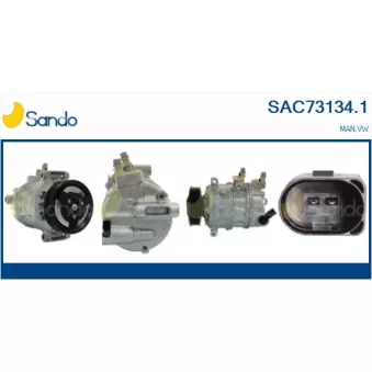 Compresseur, climatisation SANDO OEM 7E0820803T