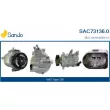 Compresseur, climatisation SANDO [SAC73136.0]