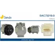 Compresseur, climatisation SANDO [SAC73219.0]