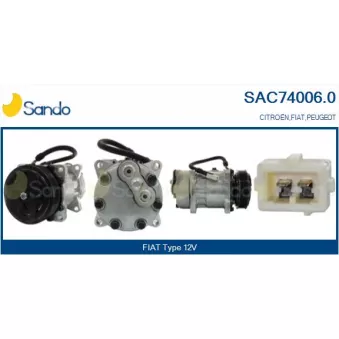 Compresseur, climatisation SANDO OEM 71721763