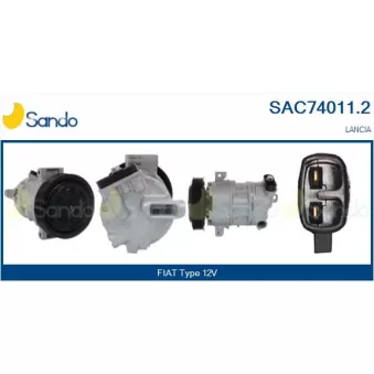 Compresseur, climatisation SANDO OEM 51815102
