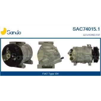 Compresseur, climatisation SANDO OEM 50541346