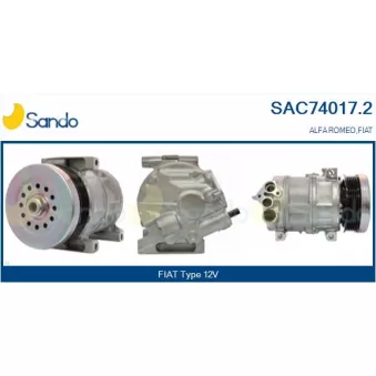 Compresseur, climatisation SANDO OEM 5D337520