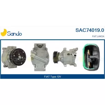 Compresseur, climatisation SANDO OEM 71785265
