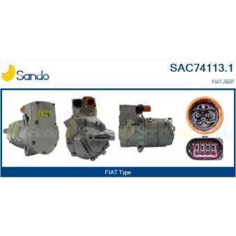 SANDO SAC74113.1 - Compresseur, climatisation
