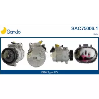 Compresseur, climatisation SANDO OEM 64526956719