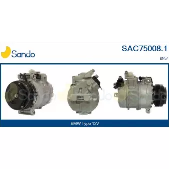 Compresseur, climatisation SANDO OEM 64528379924