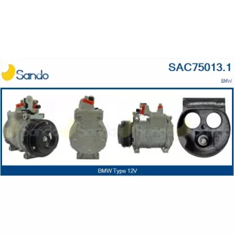 Compresseur, climatisation SANDO OEM 64521470095