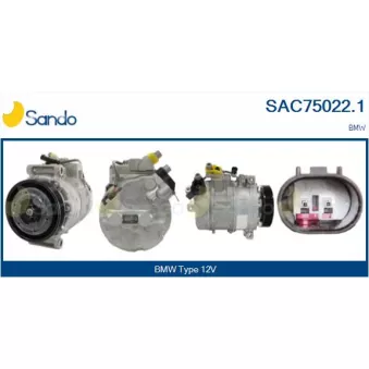 Compresseur, climatisation SANDO SAC75022.1