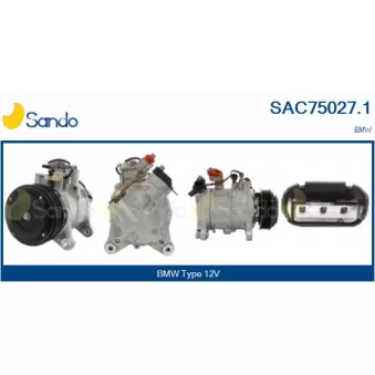 Compresseur, climatisation SANDO OEM 64529223694