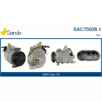 Compresseur, climatisation SANDO OEM 64509154071