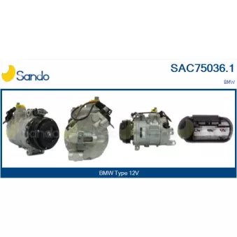 Compresseur, climatisation SANDO OEM 64529154072
